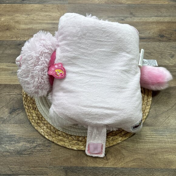 Pillow Pets Disney Princess Sleeping Beauty Aurora Pink Kitty Cat Plush 13” - Picture 4 of 9